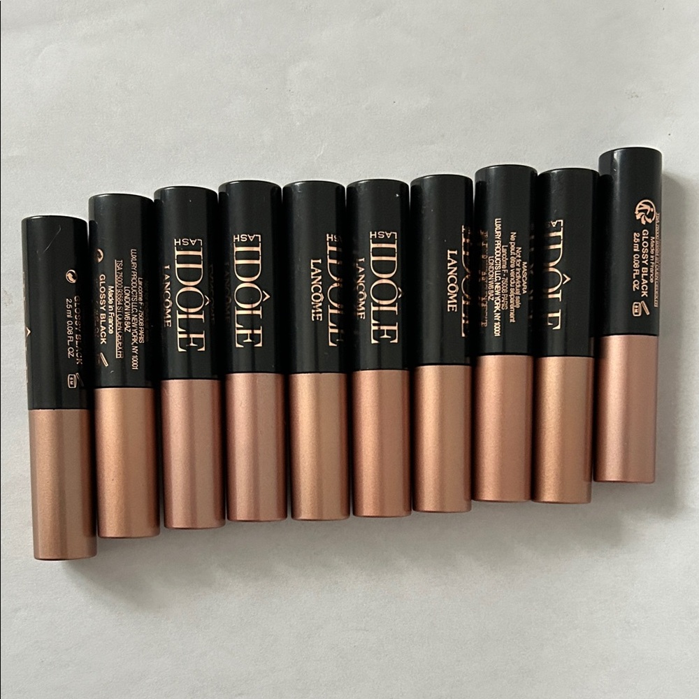 10x2.5ml Lancôme Idôle Lash Mascara travel size- Black